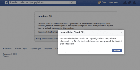 Facebook Hesabı Nasıl Silinir, Facebook Destek Hattı, Facebook Çağrı Merkezi, Facebook Hesabını Tamamen Silmek, Facebook Hesabını Silmek,