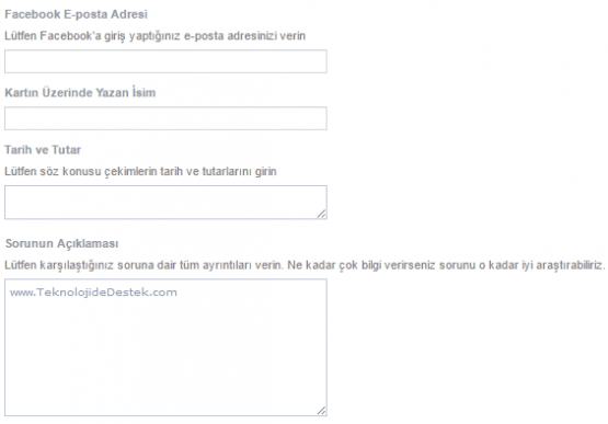 Facebook Reklamı Durdurma, Facebook Reklam Ücreti Kesintisi, Facebook Ücret Kesilmeye Devam Ediyor, Facebook Destek Hattı,