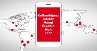 Cep Telefonları Hangi Ülkeye Ait