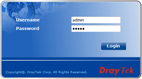 draytek vigor 2710 modem kurulumu, draytek vigor 2710 modem arayüzü, draytek vigor 2710 modem şifresi, draytek vigor 2710,