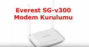 everest sg v300 adsl modem kurulumu