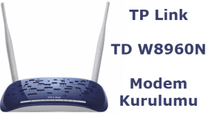 tp link td w8960n modem kurulumu nasıl yapılır resimli anlatım.