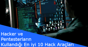 hacker programları, nasıl hacker olunur, hack nasıl yapılır, hack araçları, hacker ve pentesterların kullandığı en iyi 10 hack araçları,