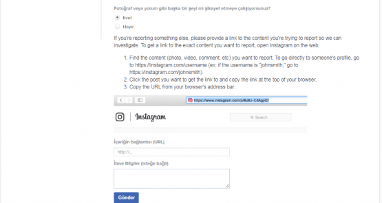 instagram Şantaj Şikayeti, instagram şantaj, instagram şantaj formu, instagram tehdit mesajı, instagram üzerinden tehdit, instagram müşteri hizmetleri,
