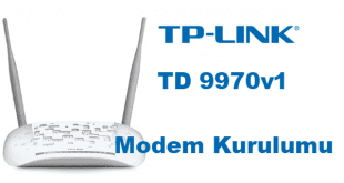 TP Link Modem Kurulumu, TP Link TD 9970v1 kurulum, TP Link TD 9970v1 modem kurulumu, TP Link TD 9970v1 modem şifre değiştirme,