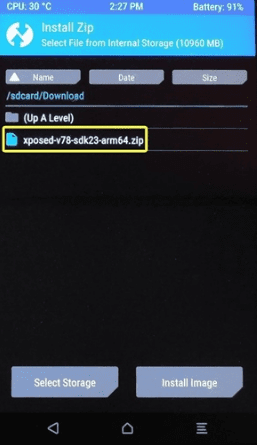 android xposed framework nasıl yüklenir