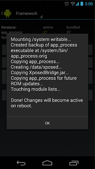 android xposed framework nasıl yüklenir