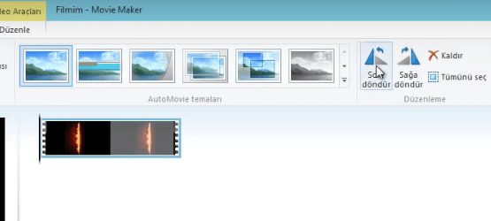 Yan Ters Videoyu Düzeltmek