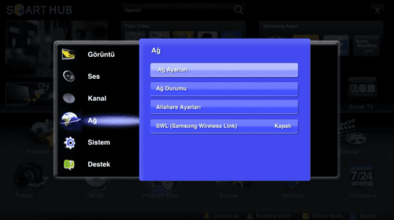 Smart TV İnternete Nasıl Bağlanır