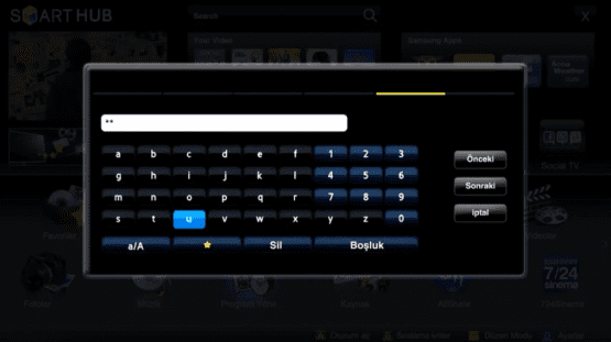 Smart TV İnternete Nasıl Bağlanır Ekran Görüntüleri