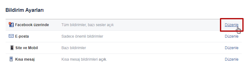 facebook bildirim ayarları, facebook bildirim sesi, facebook bildirim sesi açma, facebook bildirim sesi açmak,