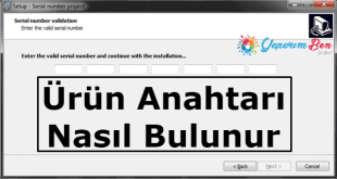 ürün anahtarı nasıl bulunur, serial number bulma, serial number nasıl bulunur, serial key nasıl bulunur