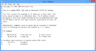 hosts dosyası indir, hosts dosyası değiştirme, hosts dosyası nasıl değiştirilir, host dosyası nerede,
