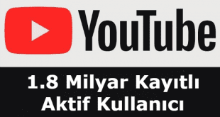 youtube'un aylık 1,8 milyar kayıtlı aktif kullanıcısı, youtube kullanıcı sayısı, youtube kullanıcı sayısı 2018, türkiye'de youtube kullanıcı sayısı, youtube abone sayısı, youtube izlenme sayısı,