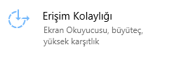 windows 10 ekran okuyucusu, windows 10 ekran okuyucusu nasıl kapatılır, windows 10 ekran okuyucusu kapatma,