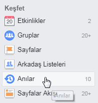 facebook anılar, facebook anılar nasıl kapatılır, facebook anıları kapatma, facebook anılar bildirimi kapatma,