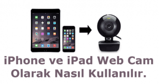 iphone webcam olarak kullanma, cep telefonunu web kamerası olarak kullanma, iphone kamerasını bilgisayara bağlamak,