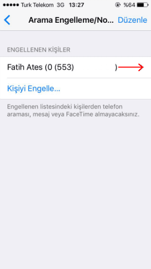 iPhone numara engelleme nasıl kaldırılır, iphone engellenen numara nasıl kaldırılır, iphone engellenen numaralar nasıl kaldırılır.