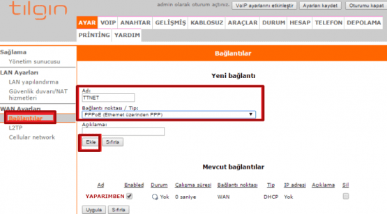 tılgın hg1332 modem kurulumu, tilgin hg1332 modem şifresi, tılgın hg1332 modem ayarları