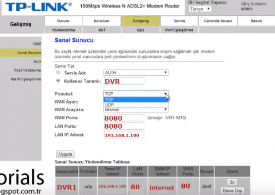 TP Link TD854W Modem Port Nasıl Yapılır: Bu makalemizde TP-Link TD854W modem port açma, işlemini nasıl yapacağınızı yazılı ve görsel olarak anlatacağız.