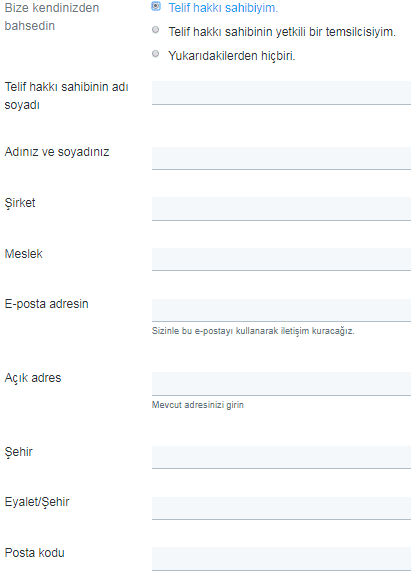 twitter telif hakkı ihlali