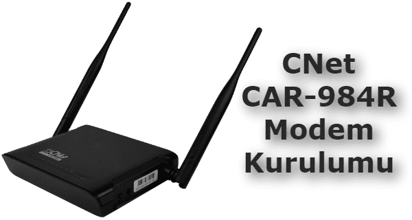 Title Sep Modem Kurulumu Modem Kurulumu