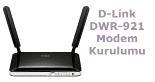 D-Link DWR-921 Modem Kurulumu Nasıl Yapılır