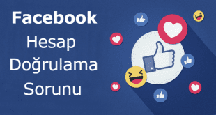 Facebook Hesap Doğrulama Sorunu