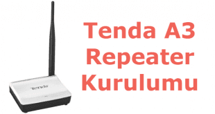 Tenda A3 Repeater Kurulumu Nasıl Yapılır