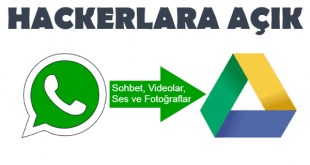 WhatsApp'ın Google Drive Yedekleri Şifreli Değil