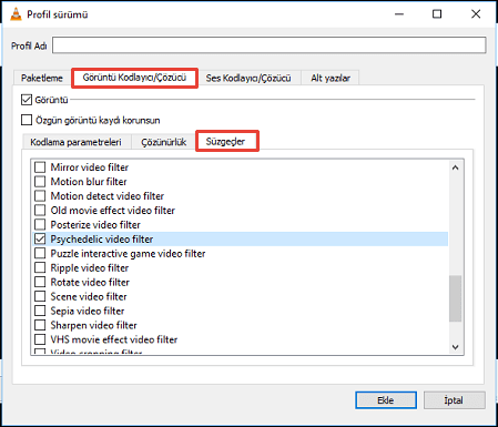 vlc player ile video dönüştürme