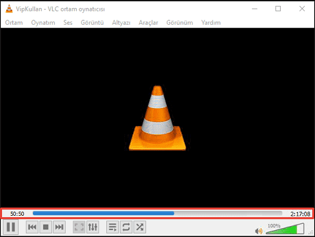 vlc player ile video dönüştürme