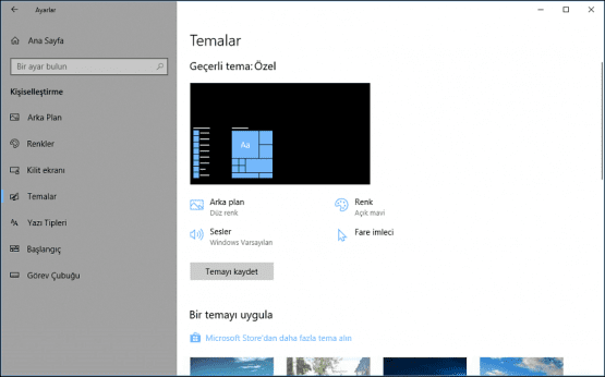 Windows 10 Tema Nasıl Yüklenir
