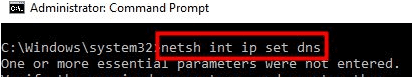 DNS_PROBE_FINISHED_NXDOMAIN