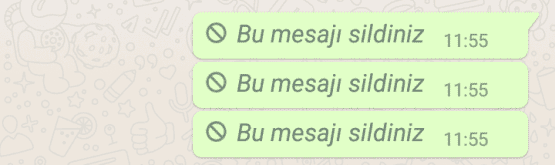 Okunmadan Önce WhatsApp Mesajlarını Silmek