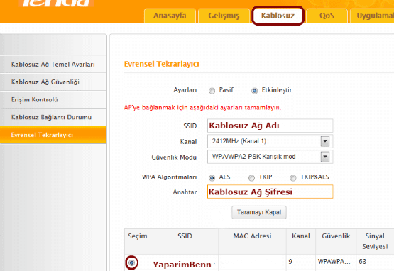 Tenda N301 Router Kurulumu
