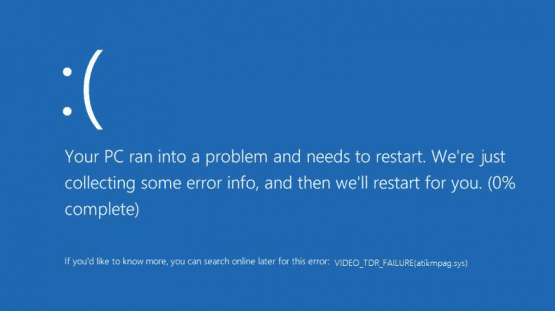 Video TDR Failure atikmpag.sys
