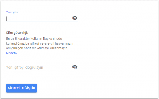 Gmail Şifresi Nasıl Değiştirilir