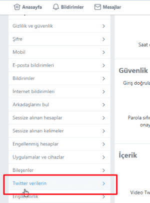 Twitter Arşiv İndirme Nasıl Yapılır