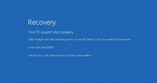 Windows 10 Otomatik Onarım Kapatma ve Etkinleştirme