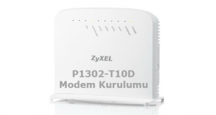 Zyxel P1302-T10D Modem Kurulumu