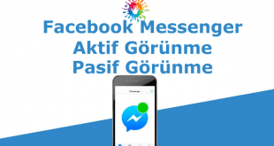 Facebook messenger aktif görünme veya facebook messenger aktif görünmemek için yapılması gerekenler.