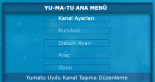 Yumatu Uydu Kanal Taşıma Düzenleme için Hazırlanmış görseller.