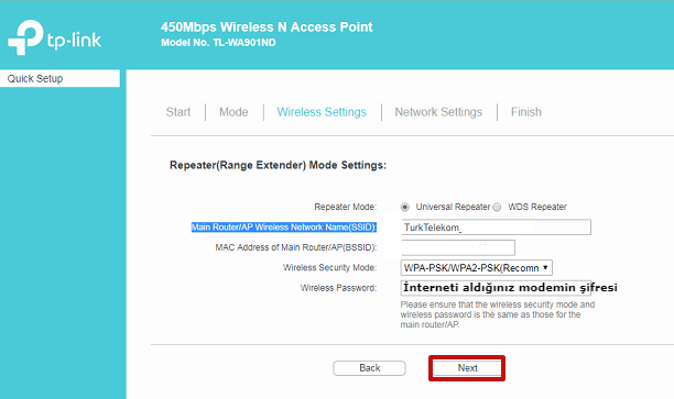 Tp Link TL-WA901ND Router Kurulumu