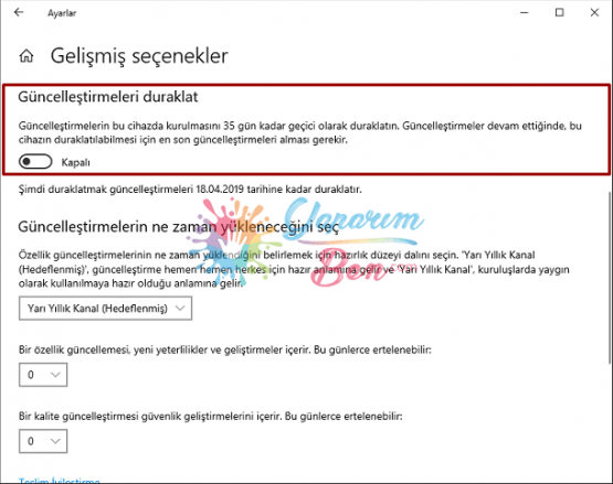 Windows 10 Güncelleme Kapatma için yapmanız gereken işleme adımlarını paylaşıyoruz.