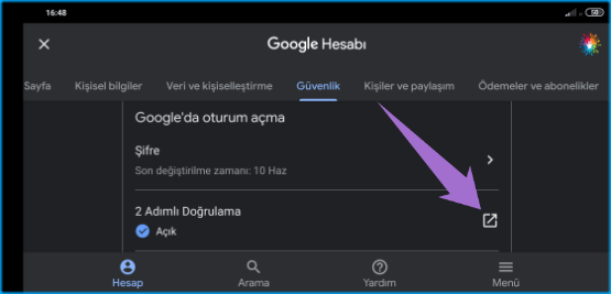 Google Play oturum açma sorunu için ekran görüntüleri.