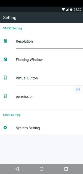 Android'de Sanal Makine Ayarları