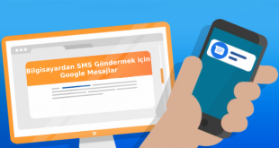 Bilgisayardan SMS Göndermek için Google Mesajlar