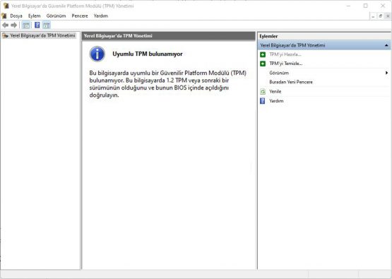 Windows 11 TPM Hatası En Basit Çözüm