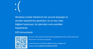 Windows 11 unexpected_store_exception hatası